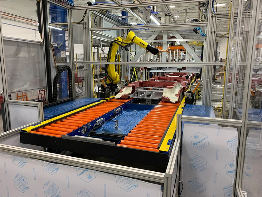 High-Speed Pallet Handling System